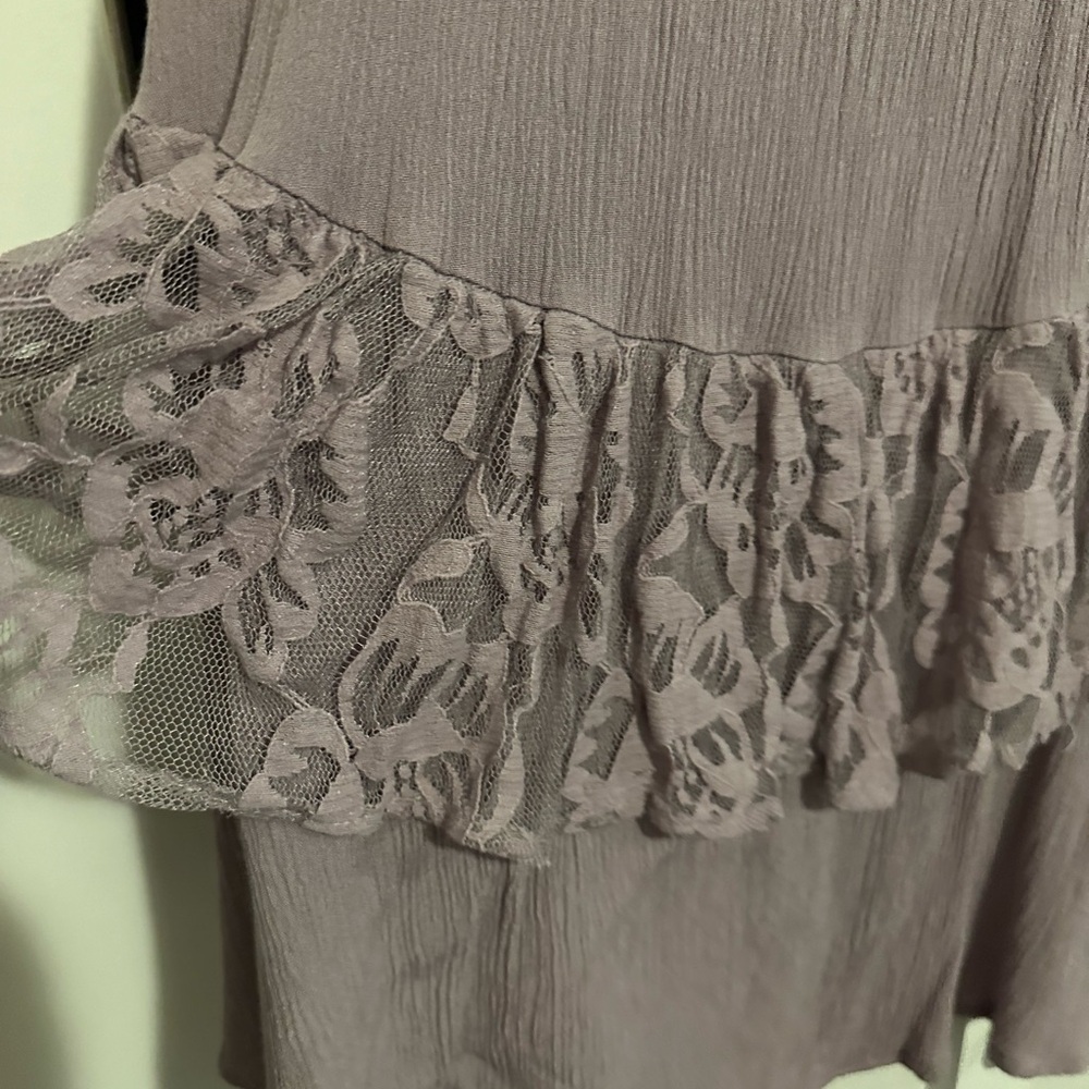 Love, Fire High Low Tiered Maxi Skirt Size Medium - Picture 6 of 8
